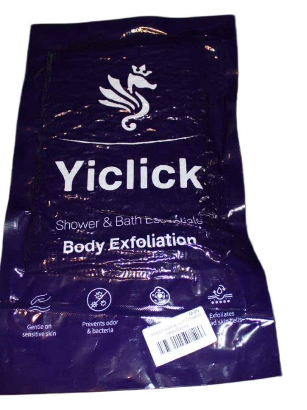 3 PCS Exfoliating Washcloth Towels - Exfoliating Body Scrubber Exfoliator, Back